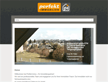 Tablet Screenshot of perfekt-immo.at